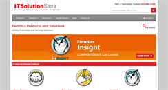 Desktop Screenshot of itsolutionstore.com